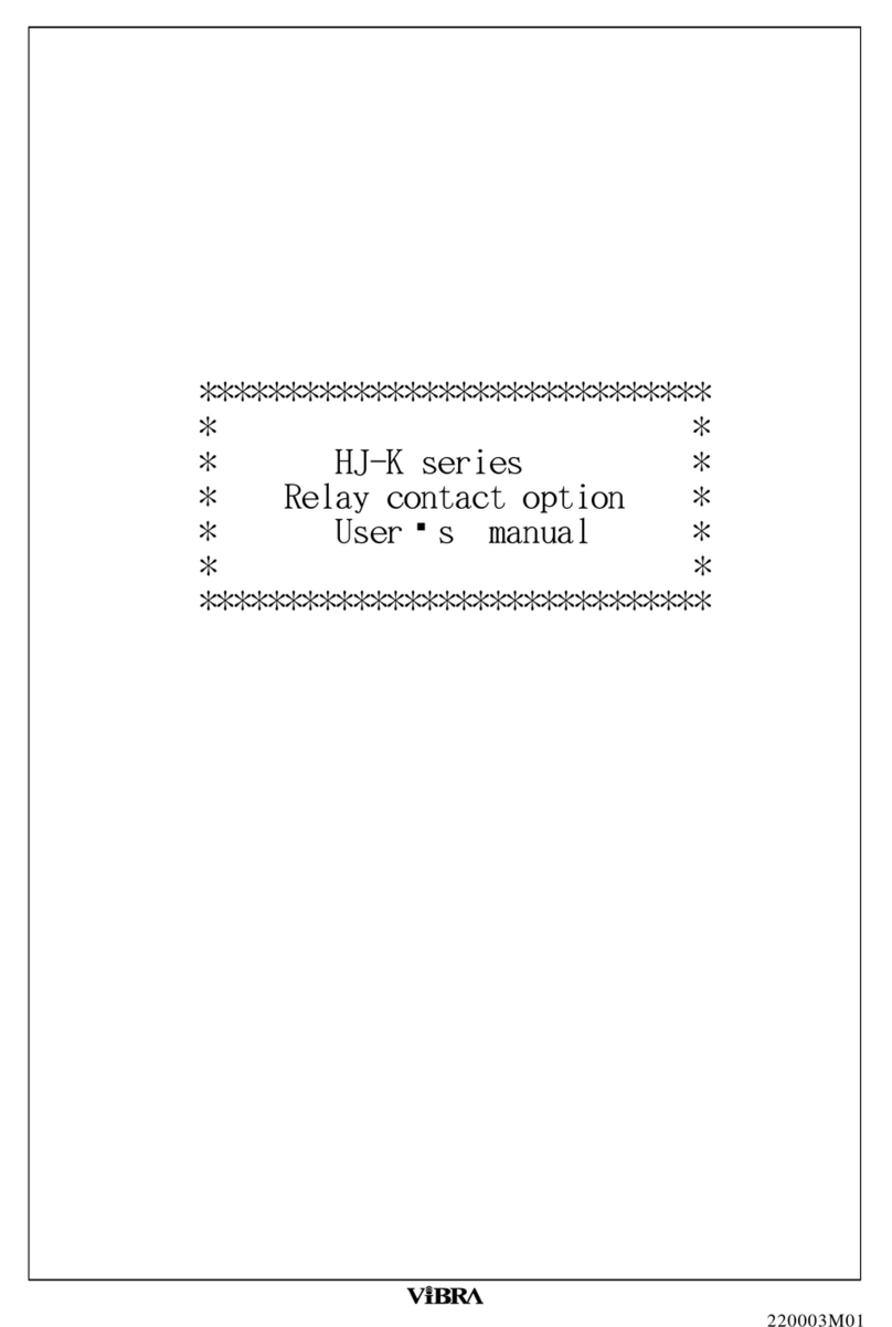 Vibra HJ-K Series user manual