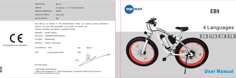 MP-Man EB9 User manual