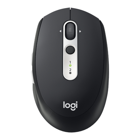 Logitech M585 User manual