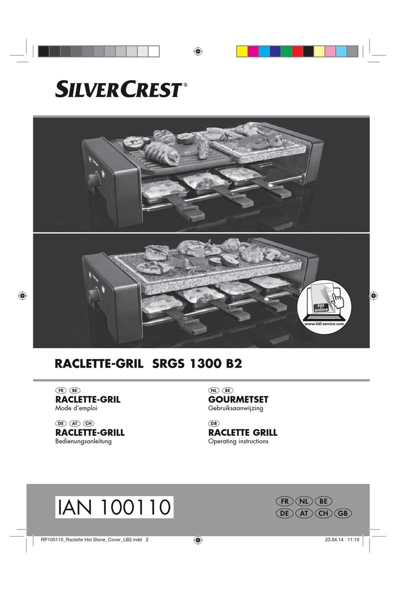 Silvercrest SRGS 1300 B2 User manual Silvercrest SRGS 1300 B2 User manual
