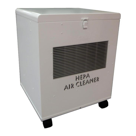 EnviroPureFX EPFX HEPA375VSC owner's manual