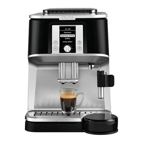 Krups Espresso Automatic EA83 Series User manual