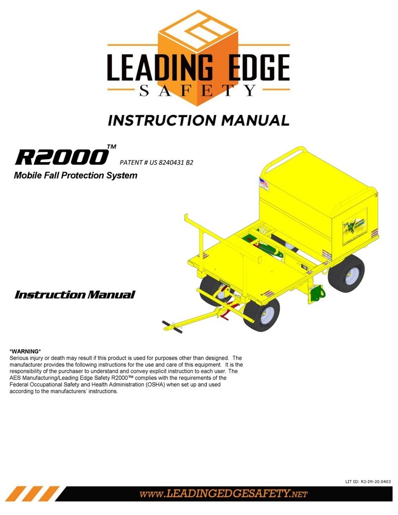 LEADING EDGE SAFETY R2000 User manual