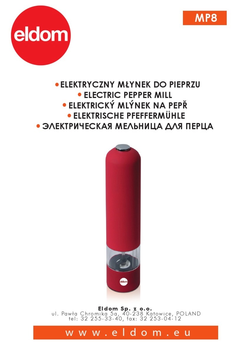 Eldom MP8 quick start guide