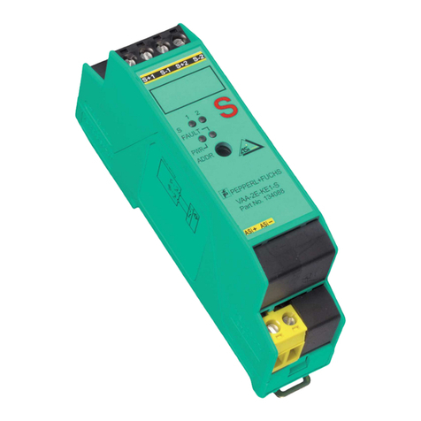 Pepperl+Fuchs VAA-2E-KE1-S User manual