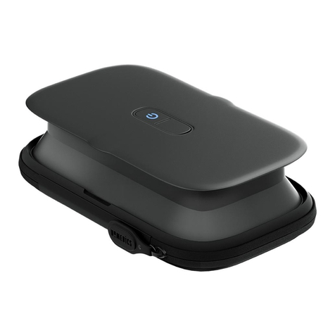 HoMedics UV-CLEAN PHONE SANITISER instruction manual