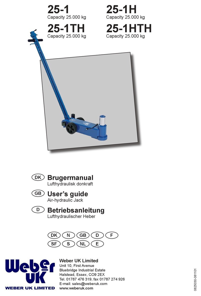 Weber UK 25-1 User manual