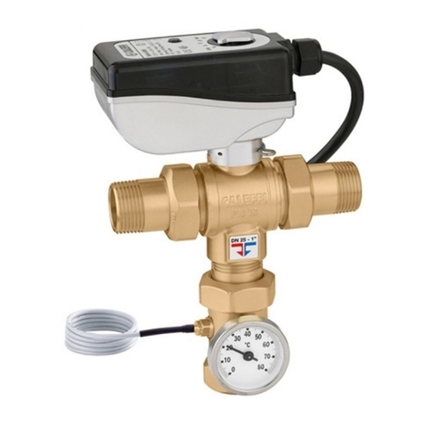 CALEFFI LEGIOMIX 6000 series quick start guide