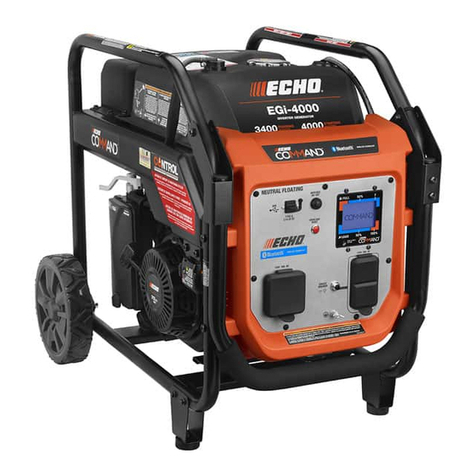 Echo EGi-4000 Operator's manual
