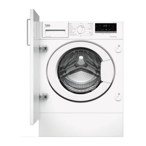 Beko WITV 8712 XW0R User manual Beko WITV 8712 XW0R User manual
