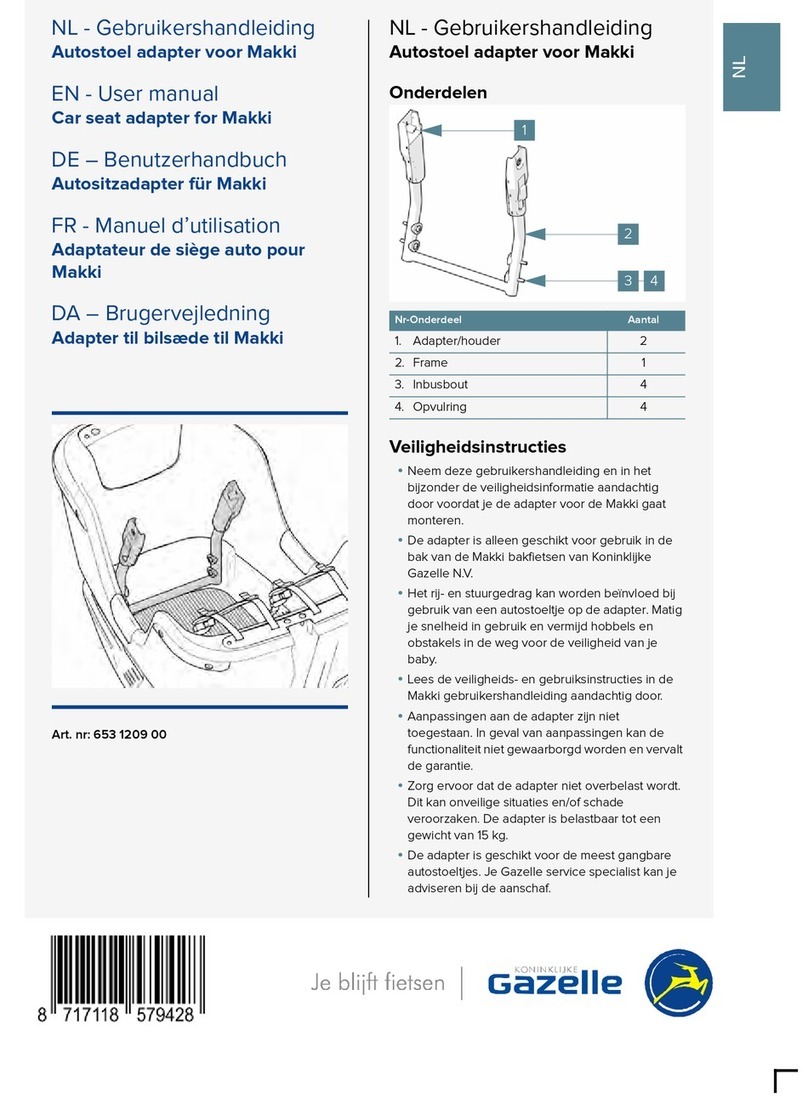 Gazelle 653 1209 00 user manual