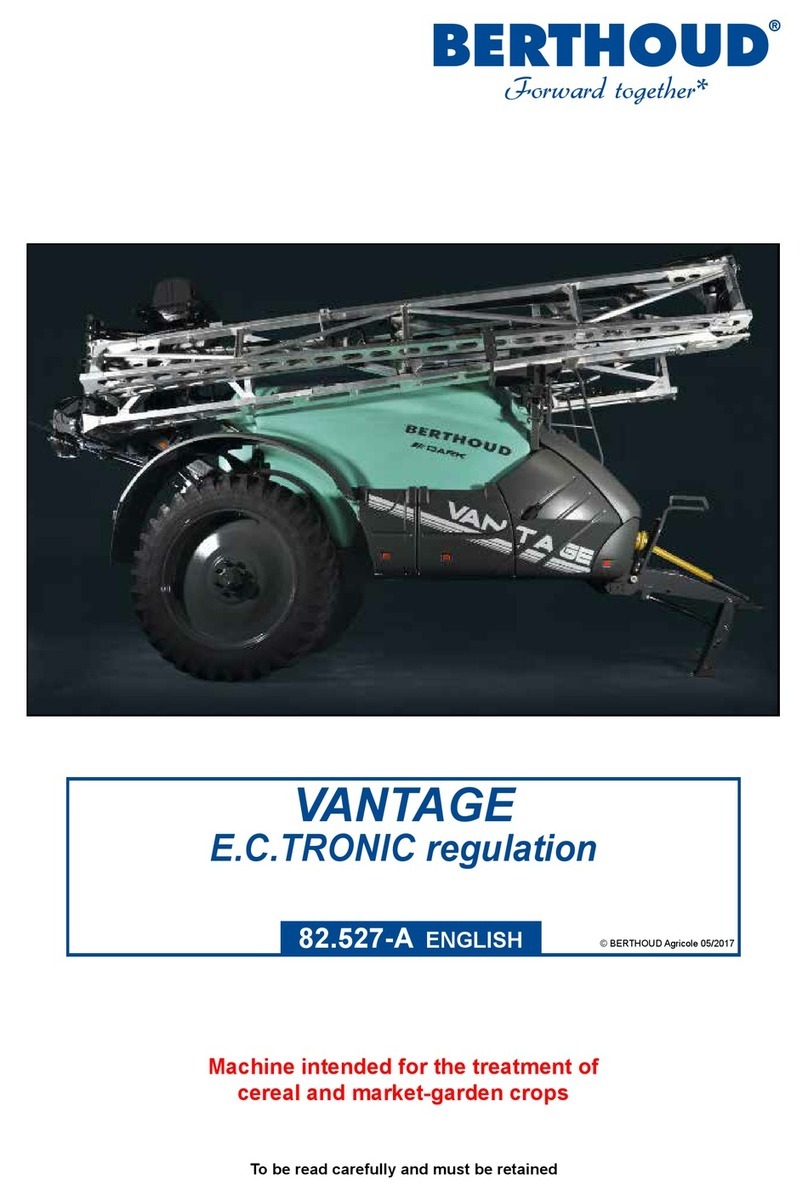 Berthoud VANTAGE E.C.TRONIC 28-30 manual