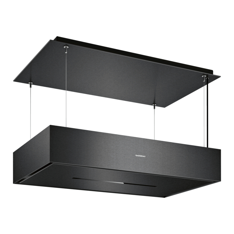 Gaggenau AC270101 User manual