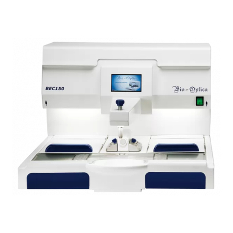 Bio-Optica BEC150 User manual Bio-Optica BEC150 User manual