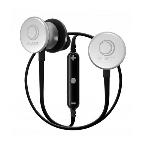 Elipson In-Ear No.1 User manual