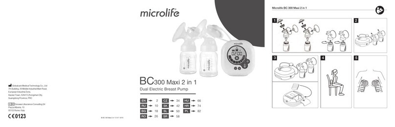 Microlife BC 300 Maxi 2 in 1 User manual
