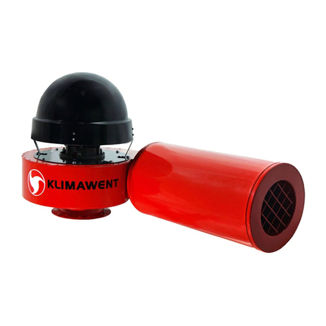 Klimawent WPA-D-N Series Use and maintenance manual