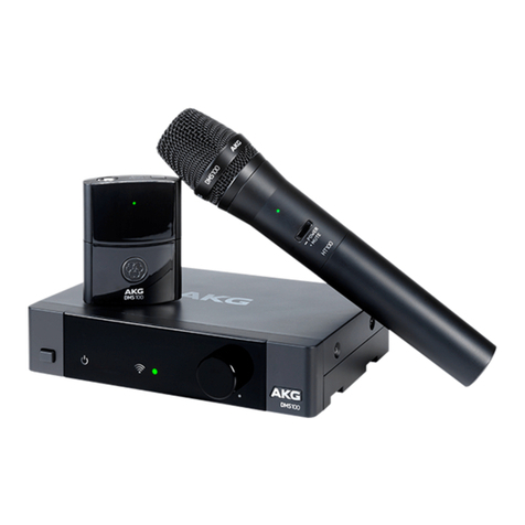 AKG DMS100 User manual