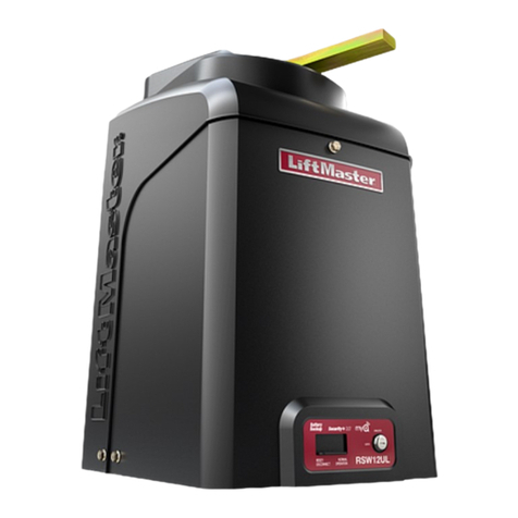 Chamberlain RSW12UL Wiring diagram