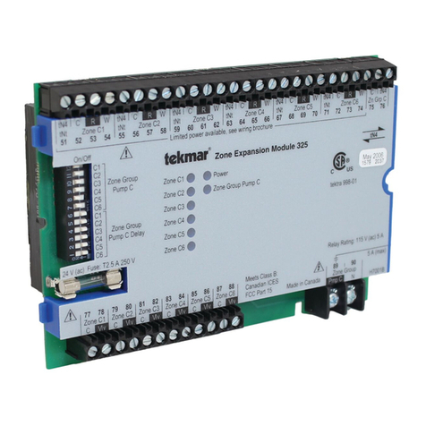 Tekmar 325 Wiring Brochure