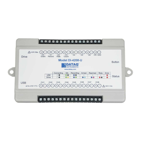 Dataq DI-4108 User manual
