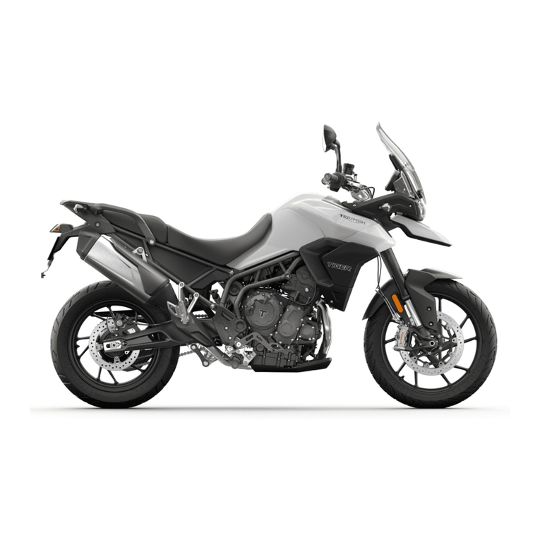 Triumph Tiger 900 Series Owner's handbook