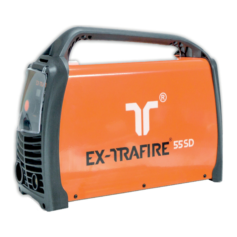 THERMACUT EX-TRAFIRE 55SD Operator's manual