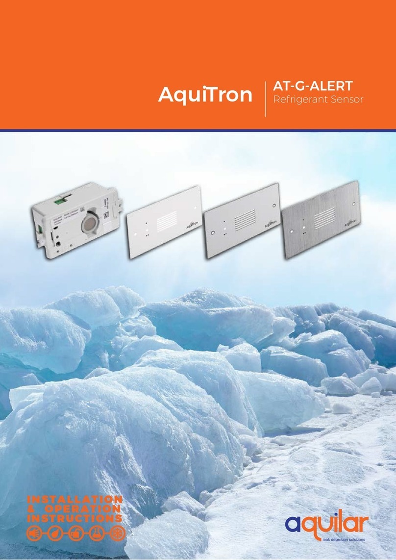 aquilar AquiTron AT-G-ALERT Installation & operation instructions
