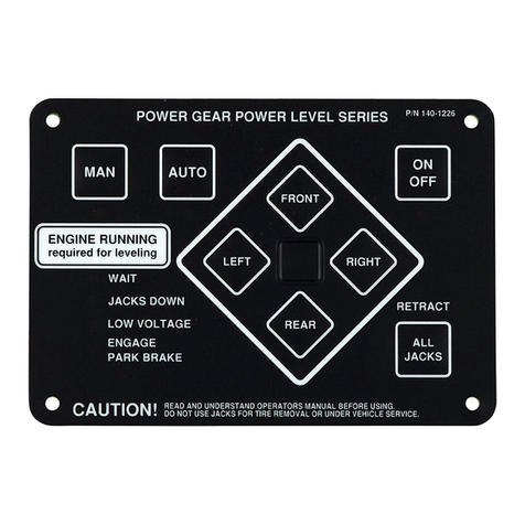 Power Gear 140-1226 Operation manual Power Gear 140-1226 Operation manual