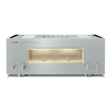 Yamaha M-5000 User manual