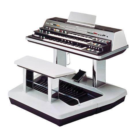 Yamaha Electone GX-1 User manual