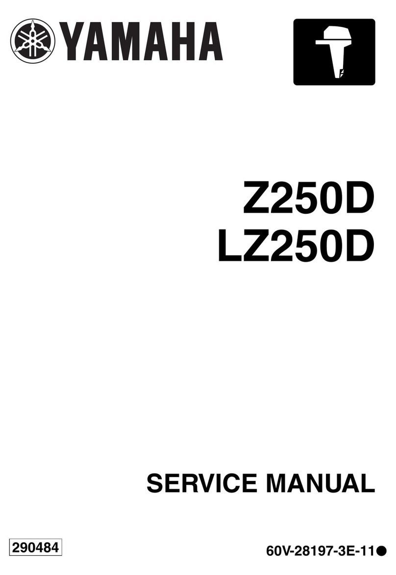 Yamaha Z250D Service manual