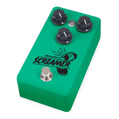 StewMac SCREAMER Manual StewMac SCREAMER Manual