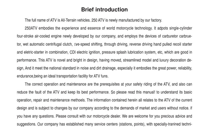 ATV 250 manual
