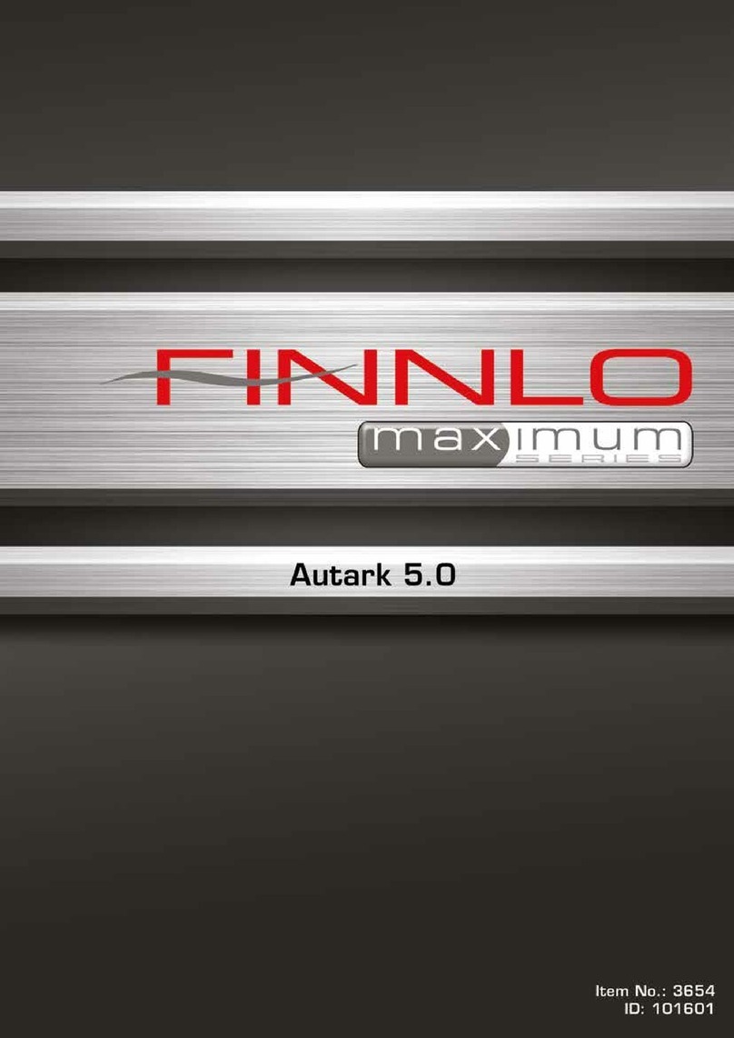 Finnlo maximum Series User manual