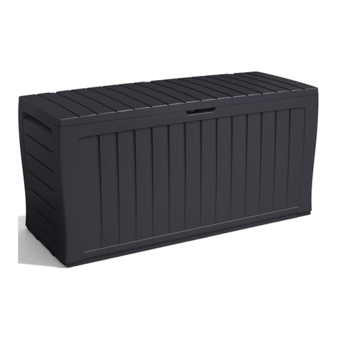 tepro Marvel Box 270 L Assembly instructions