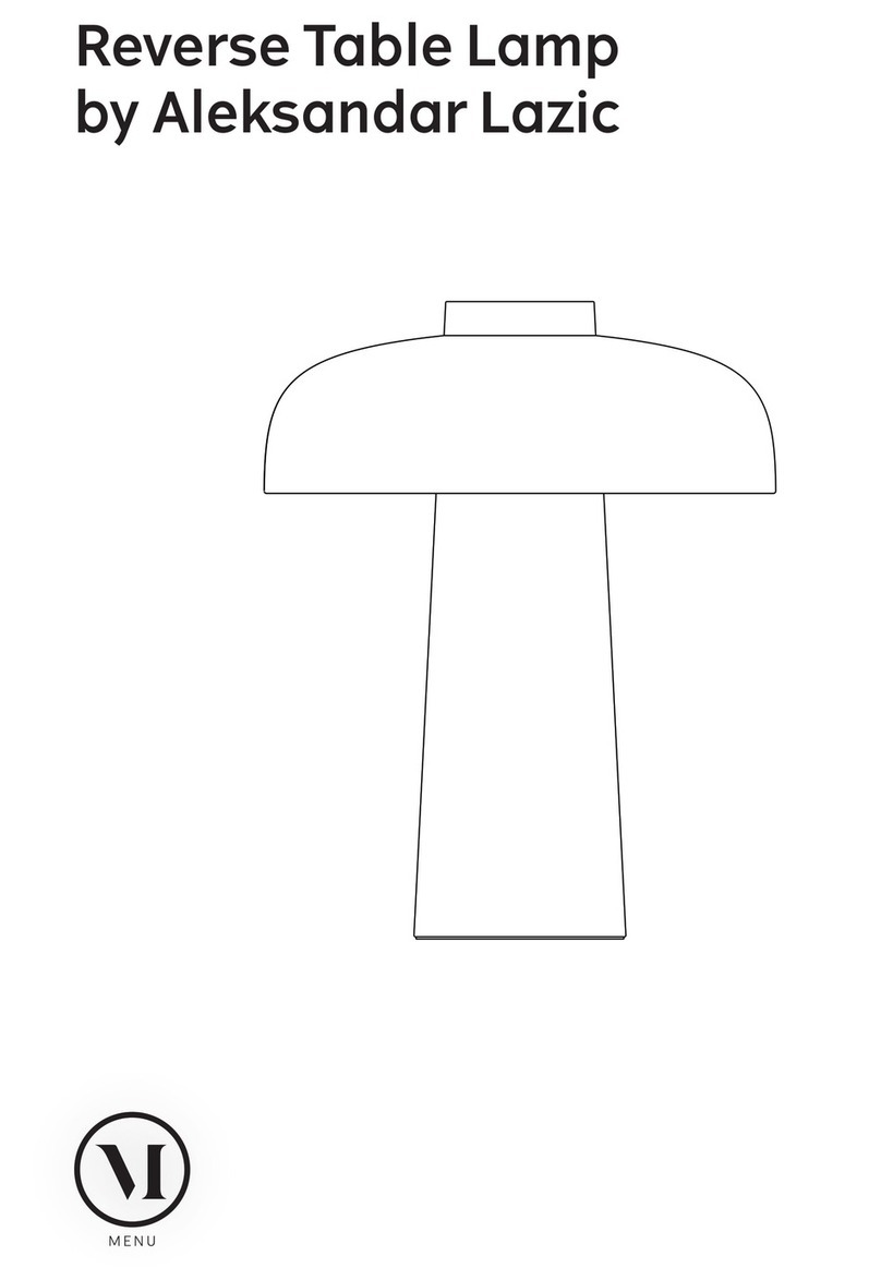 MENU Reverse Table Lamp manual