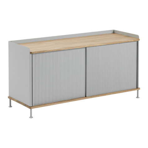 muuto ENFOLD SIDEBOARD 156228 User manual