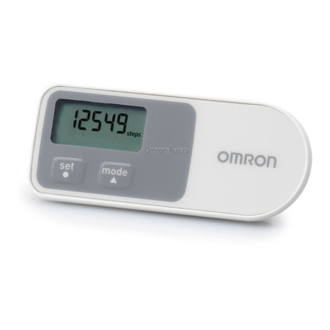 Omron Walking style One 2.0 User manual
