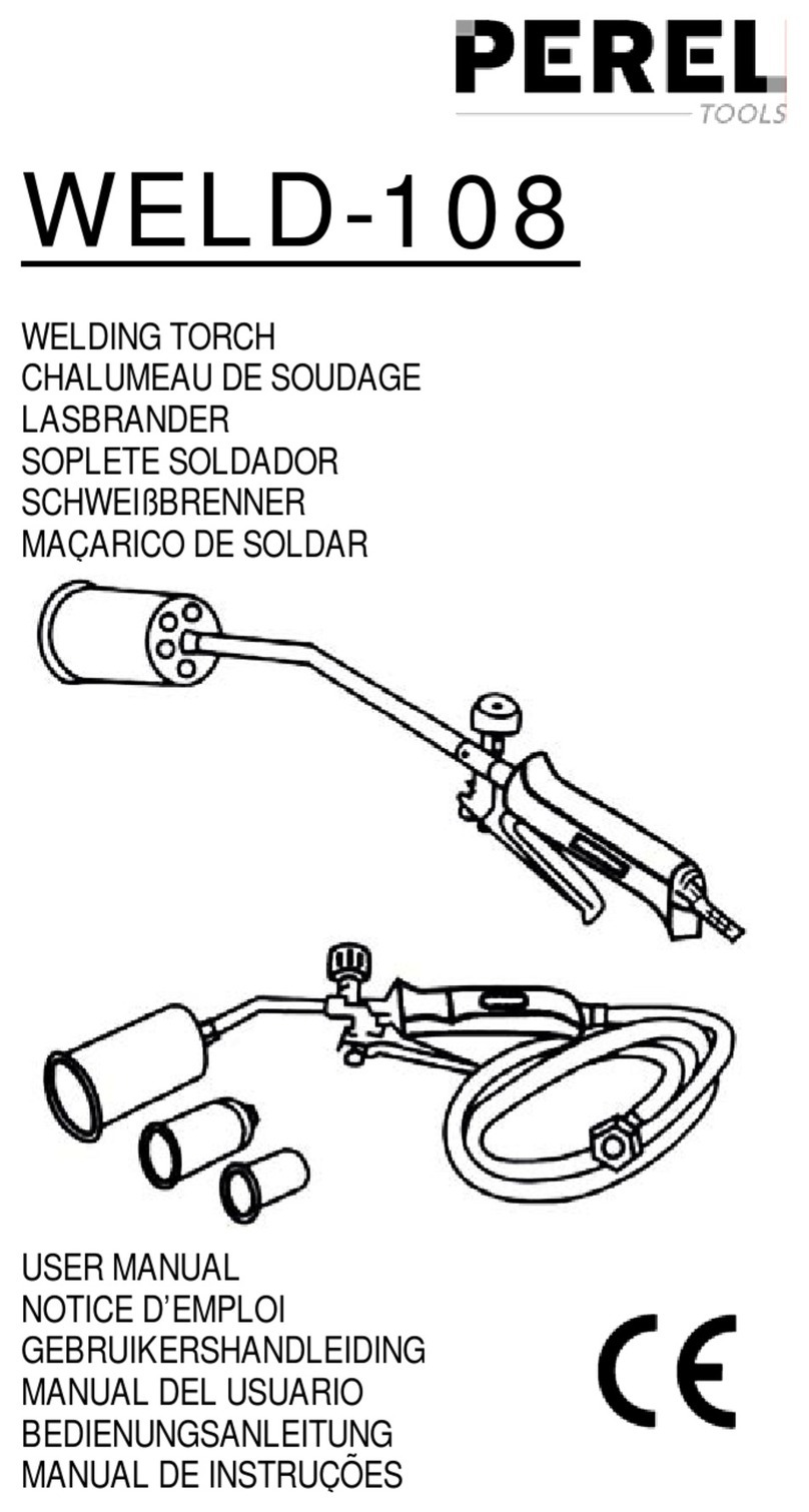 Perel WELD-108 user manual
