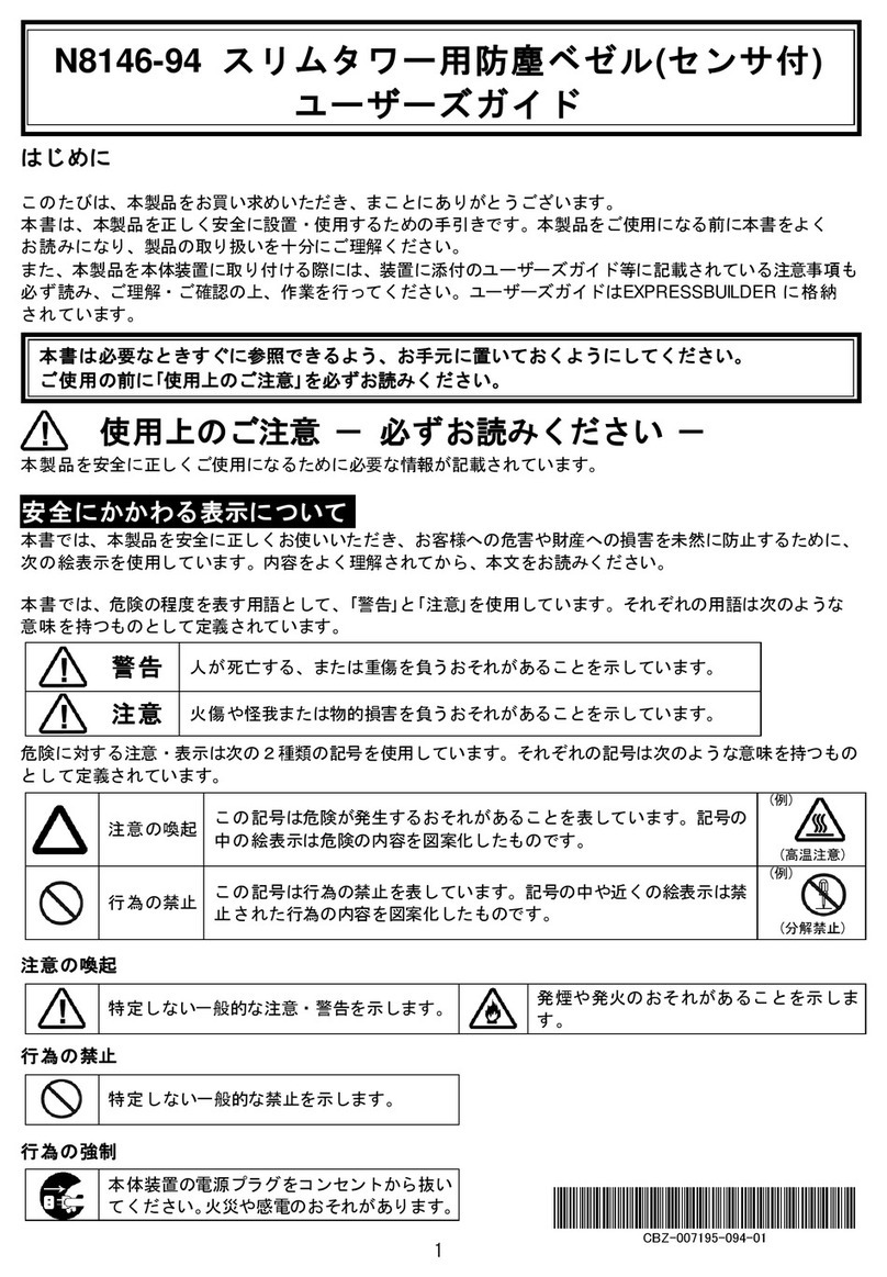 NEC N8146-94 User manual