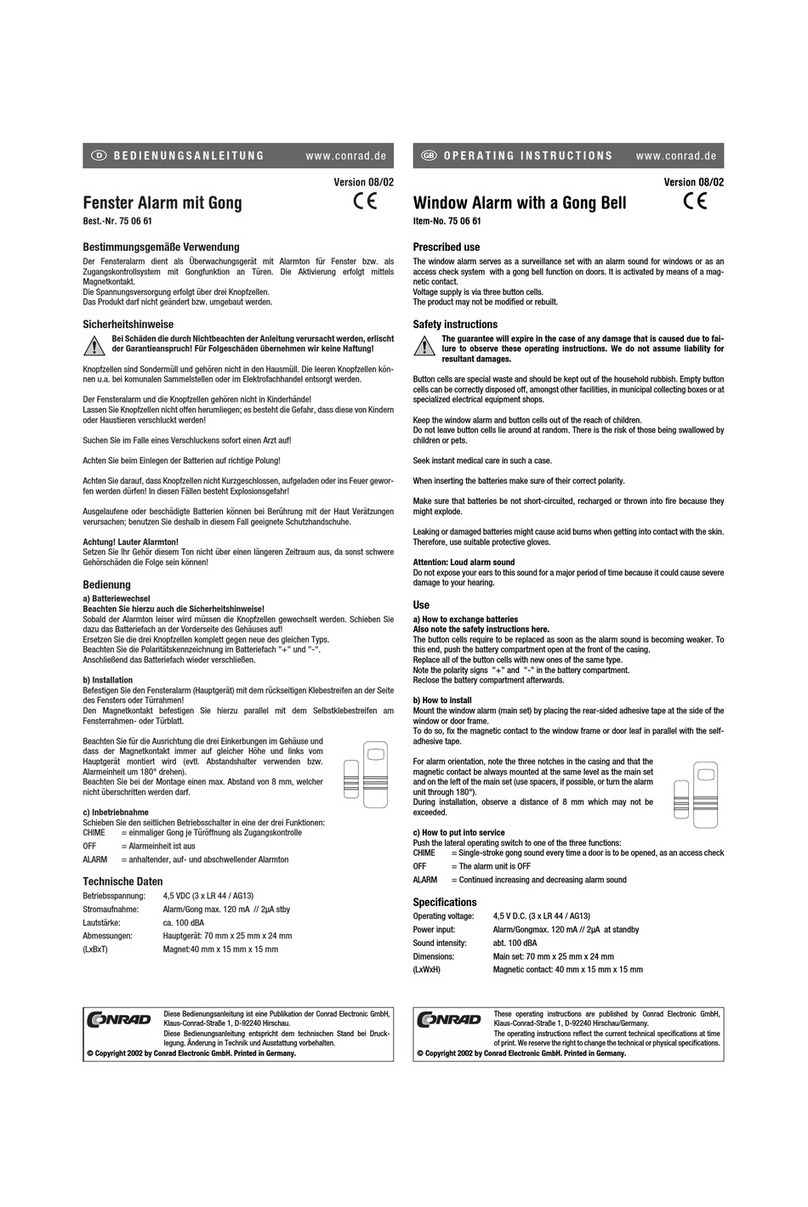 Conrad 75 06 61 operating instructions Conrad 75 06 61 operating instructions