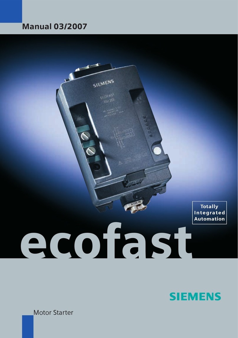 Siemens Ecofast 3RK1 323-2AS54-1AA0 User manual