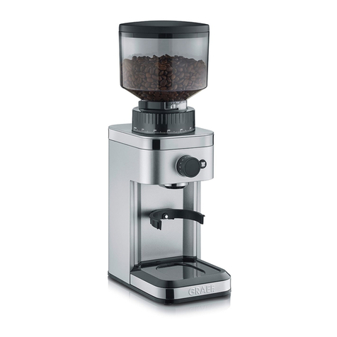 Graef CM500 Series operating instructions