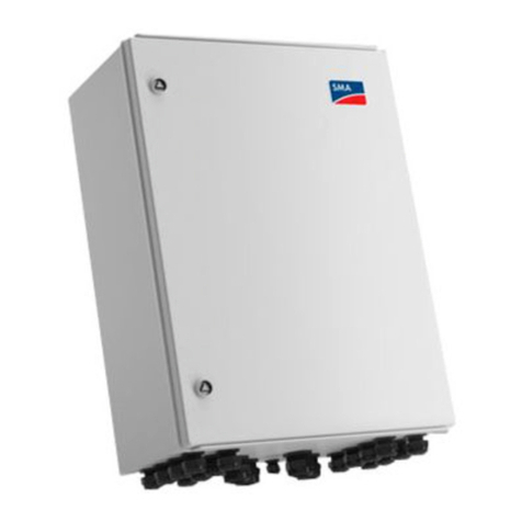 SMA STRING-COMBINER DC-CMB-U15-16 installation manual