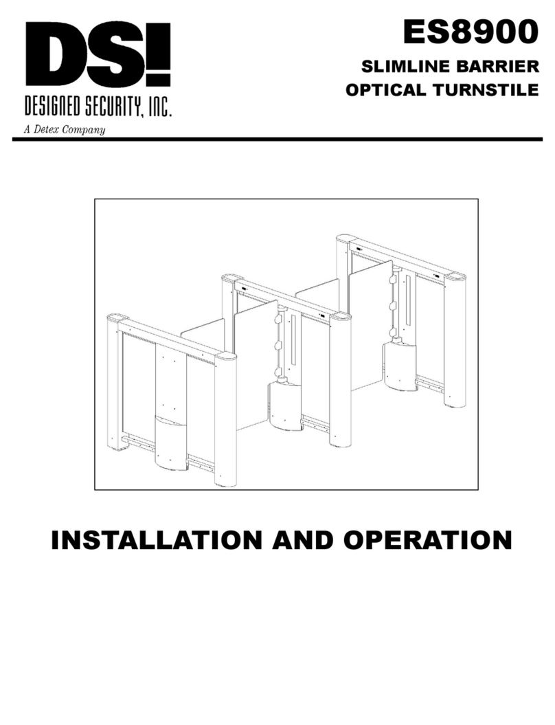 DSI ES8900 Installation and operation