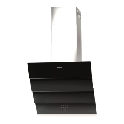 Gorenje Plus GHV6B user manual