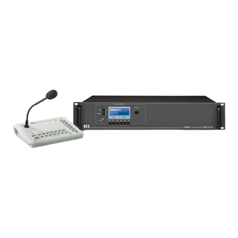 RCS Vares PSC-012A User manual
