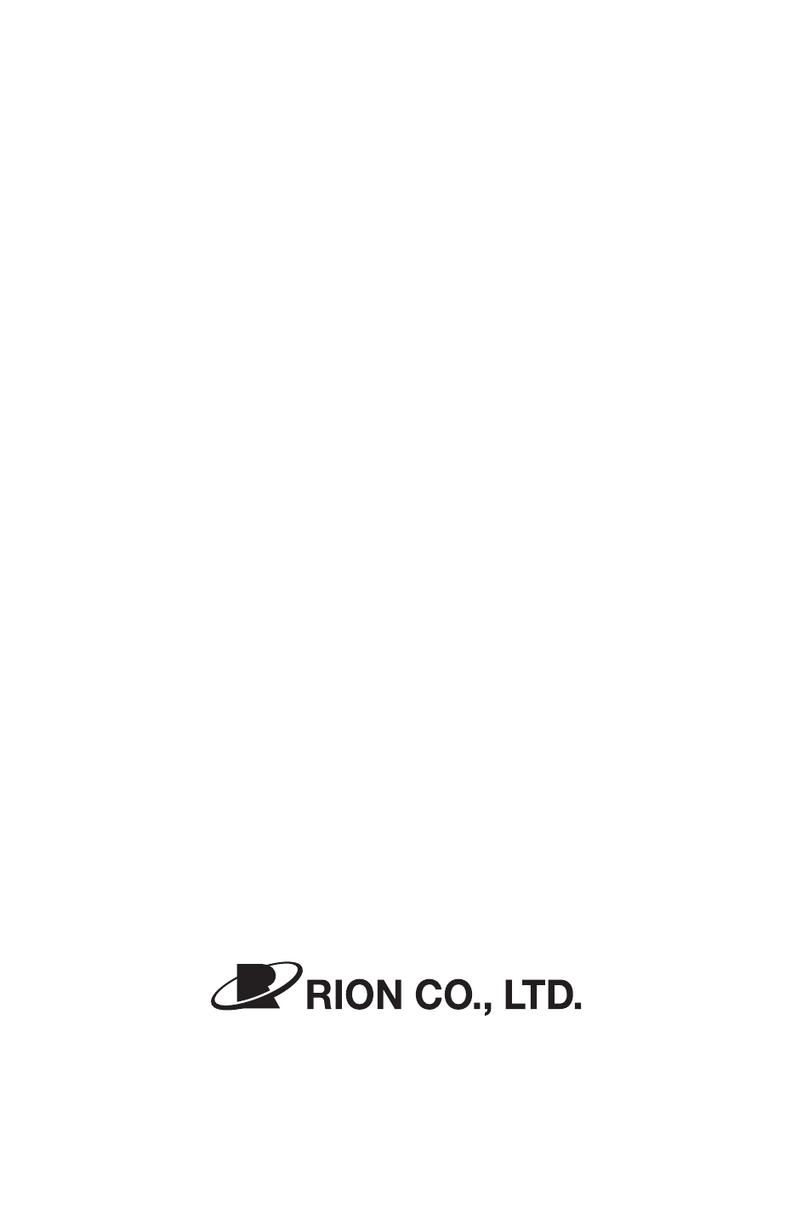 Rion KL-04 instruction manual