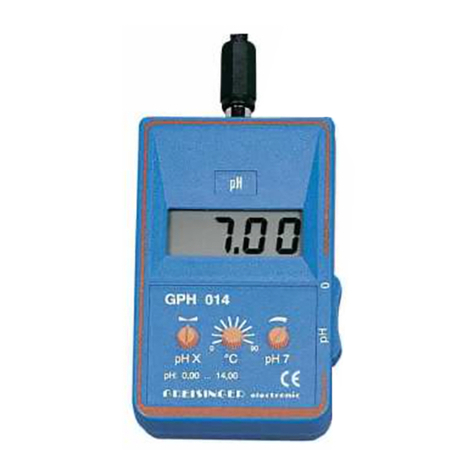 GREISINGER GPH 014 User manual